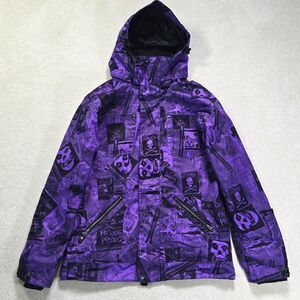 Grenade Fatigue Project X Misfits Snowboard Jacket Rare 2007 Punk Rock Small
